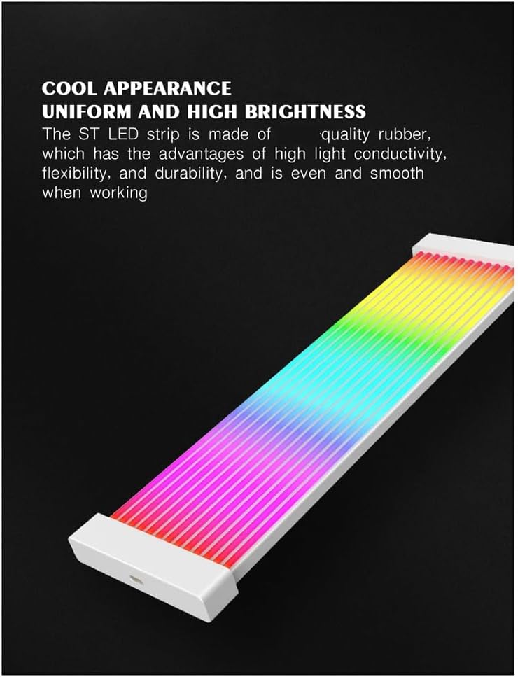 PAMENET RGB LED şerit ARGB Sync kurulu bilgisayar güç kaynağı ATX 24PIN GPU grafik kartı 8Pin kablo kılıfı X8 - Image 5