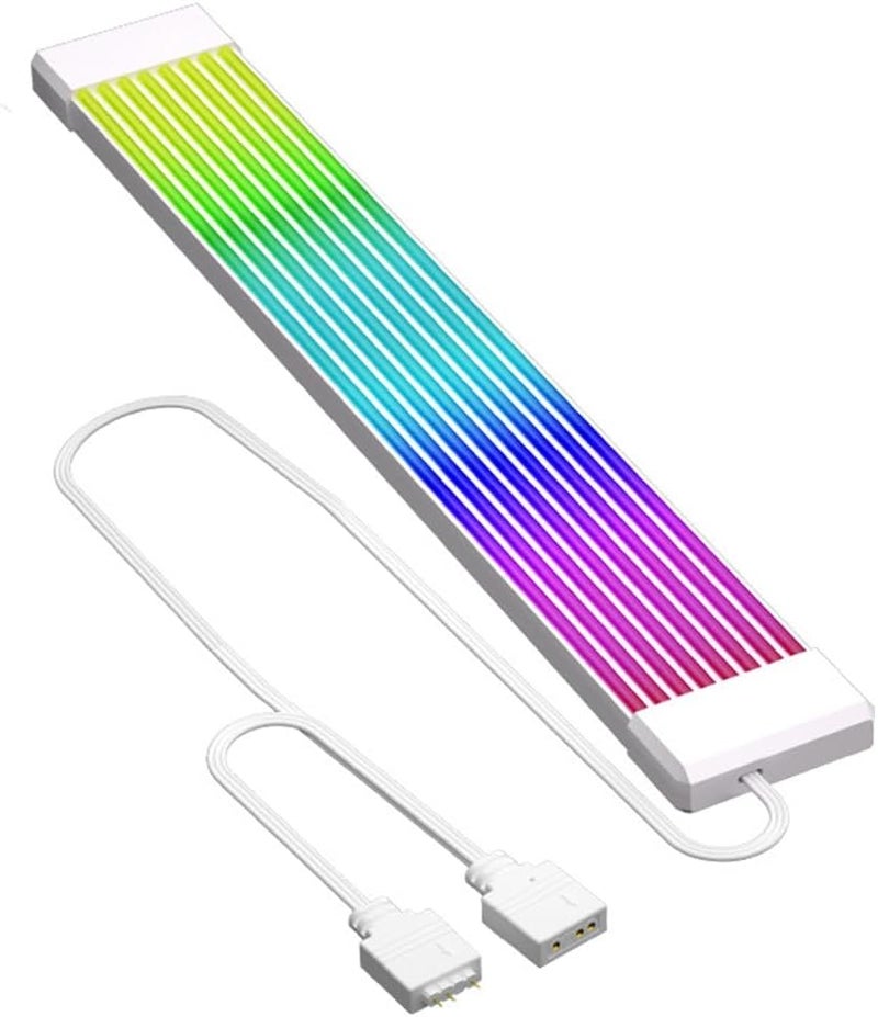 PAMENET RGB LED şerit ARGB Sync kurulu bilgisayar güç kaynağı ATX 24PIN GPU grafik kartı 8Pin kablo kılıfı X8 - Image 2