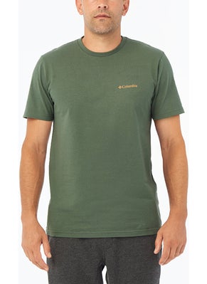 Columbia Csc M Basic Sm Logo Brushed Ss Men's T-Shirt CS0282  - Image 1