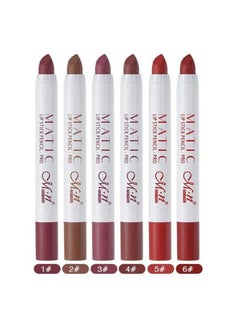 Menow New Matic Lipstick Pencil Pro 6 Pcs 6 Colors - Collection 1  - Image 1
