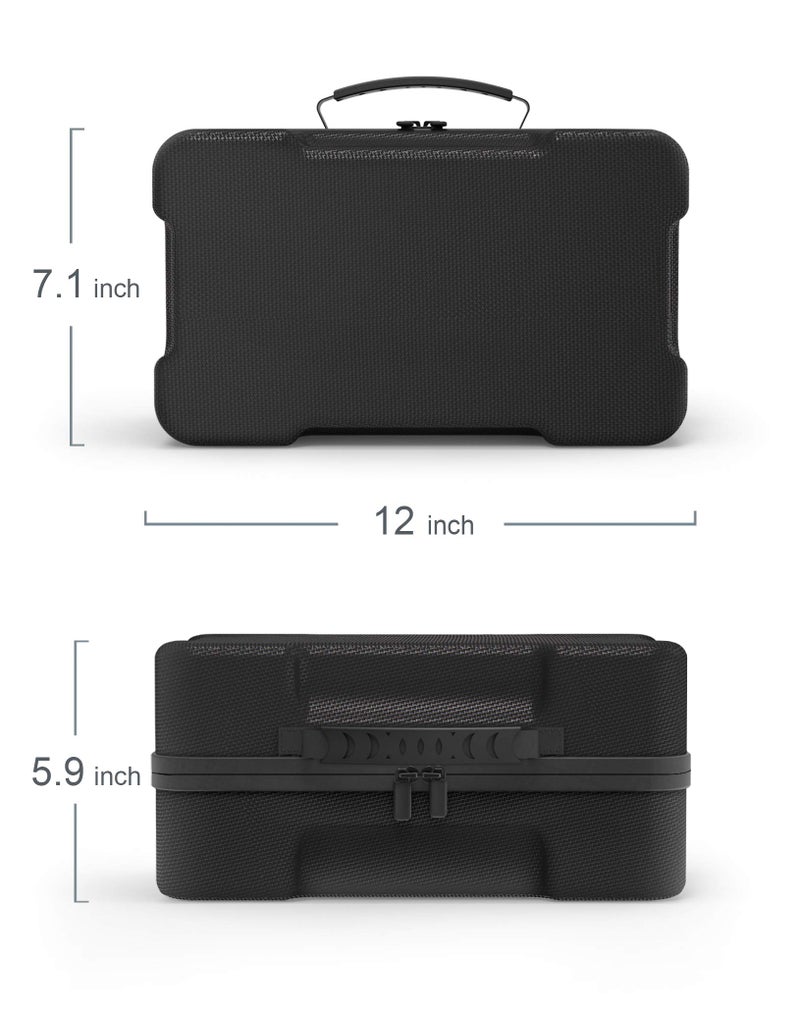 SHBC Hard Carrying Case Compatible with Xbox Series S Game Console Travel Storage Bag for Wireless Controllers and Accessories - Image 3
