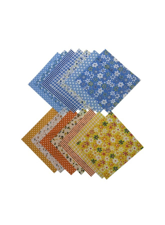 Litboom Quilting Fabric Squares, 42 Pack Cotton Craft Bundle, 5x5 Inch Pre-Cut Multicolor Floral Patterns for DIY Sewing, Patchwork and Crafting Projects - Image 5