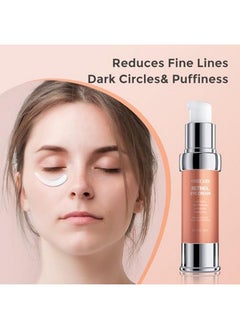 +1HEROLABS Retinol Serum for Face, Retinol Eye Cream, Hyaluronic Acid Serum 3PCS, Anti Aging Serum Skin Care Set for Women  - Image 4