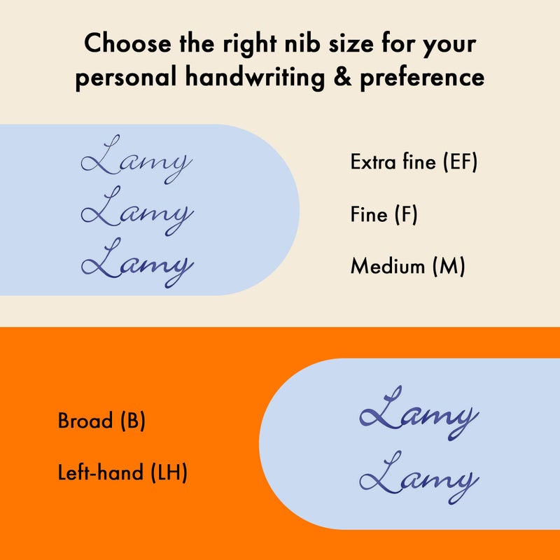 LAMY AL-star denim - Fountain Pen with ergonomic grip & polished steel nib in size M - lightweight aluminum body - including LAMY T 10 blue cartridge - Right-Handed - Image 4