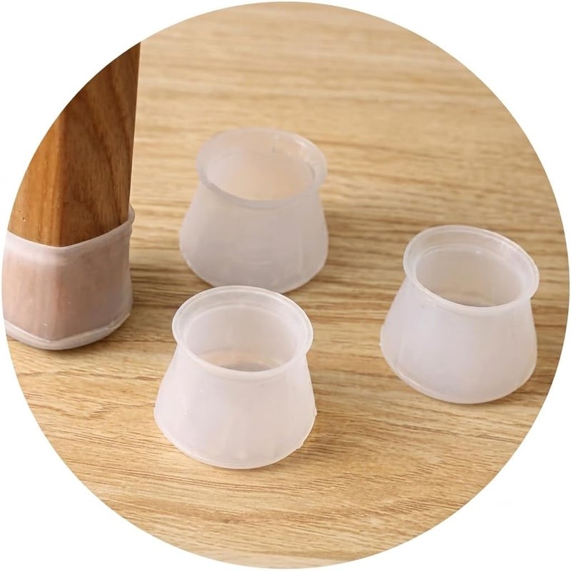 Silicone Chair Leg Floor Protectors, Anti - Slip Furniture Protection Cover Pads (32)