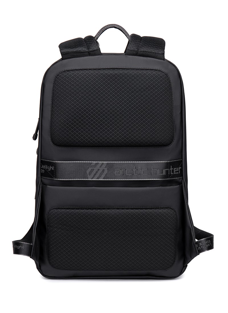Laptop Backpack with Tablet Compartment Stylish Backpack for Men with USB Charging Port Lightweight College Backpack Multiple Pockets Water Resistant Anti theft Laptop Backpack B00443 Black - pzsku/ZA7AD02CE0F0C5CA59BECZ/45/_/1701248039/b87563b2-f6ac-4b75-a9c2-d10924cf2a2f