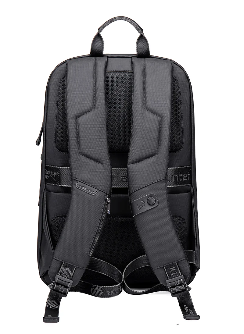 ARCTIC HUNTER Laptop Backpack with Tablet Compartment Stylish Backpack for Men with USB Charging Port Lightweight College Backpack Multiple Pockets Water Resistant Anti theft Laptop Backpack B00443 Black