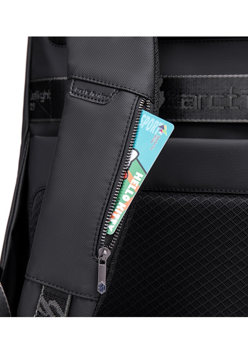 Laptop Backpack with Tablet Compartment Stylish Backpack for Men with USB Charging Port Lightweight College Backpack Multiple Pockets Water Resistant Anti theft Laptop Backpack B00443 Black - pzsku/ZA7AD02CE0F0C5CA59BECZ/45/_/1701248049/52fbd978-bd4c-41c7-bbac-0c1f5778e16b