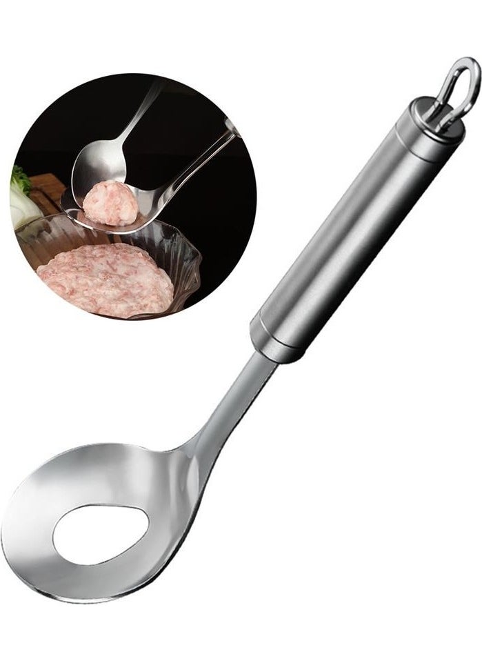 BioTech Stainless Steel Donut and Meatball Spoon  - Image 1