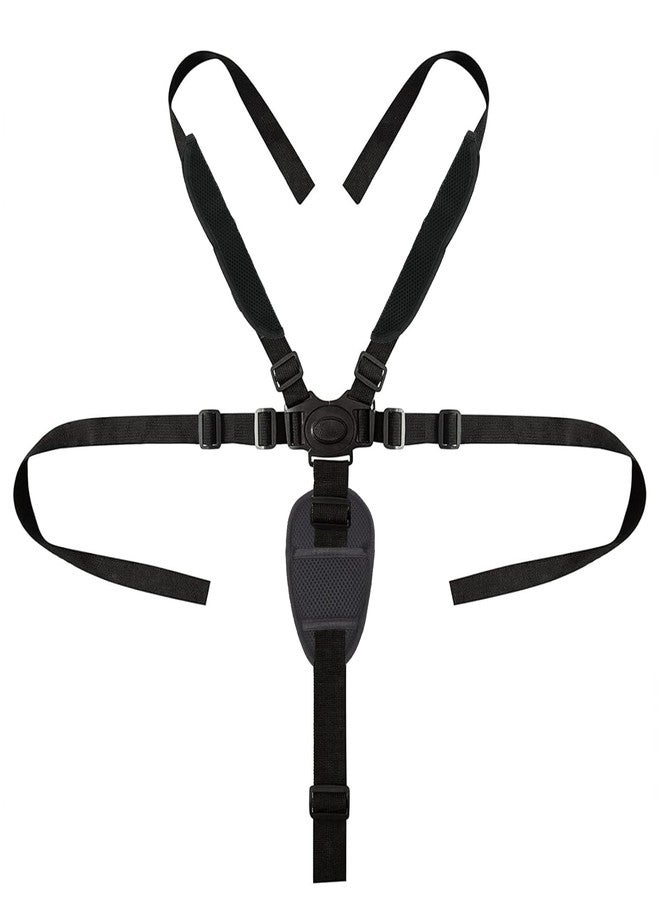 Dogxiong Universal 5 Point Adjustable Harness Seat Belt Stroller for High Chair Stroller for Kids Harness Belt with Baby Shoulder Strap and Crotch Harness Pads Belt for Child Kid - Image 1