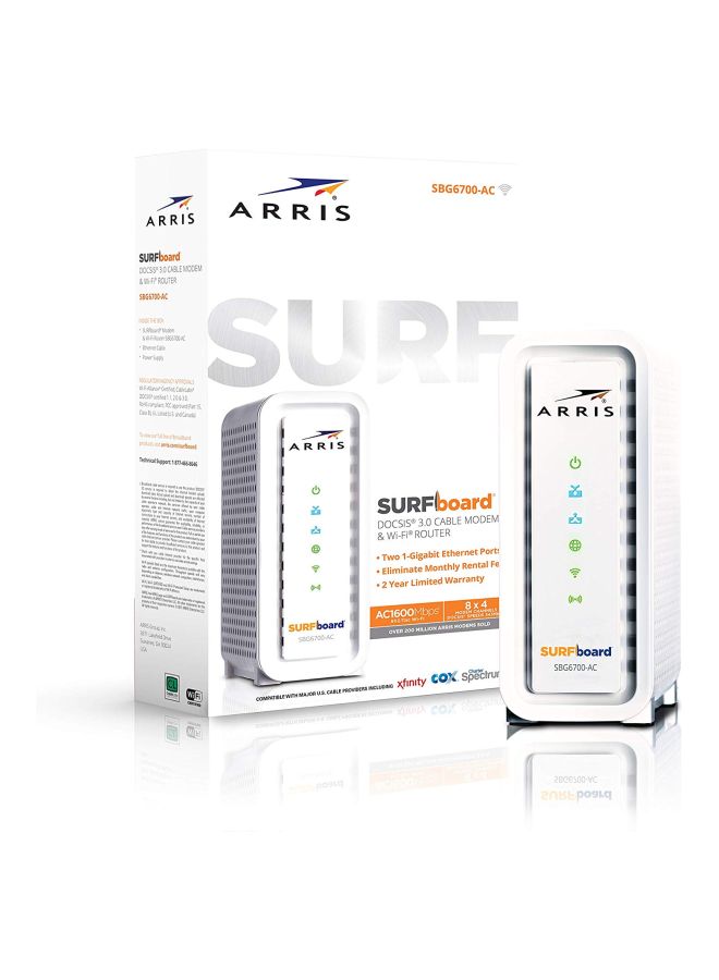 أريس مودم وراوتر واي فاي سيرف بورد بكابل بتقنية دوكاسيس 3.0 - Image 3