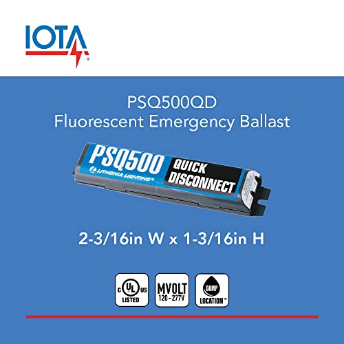 Lithonia Lighting Power Sentry Emergency Battery Back Up, T5 and T8 Compatible Fluorescent Ballast with 1400 Lumen Output, 90 Minute Emergency Operation, UL Listed (PS1400QD MVOLT M8) - Image 4