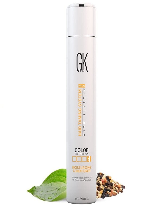 GK HAIR Moisturizing Conditioner For Dry & Frizzy Hair (Floral) Delivers Hydration & Nourishes Dry Brittle Hair Deeply With Natural Keratin & Seed Oils Extracts, Sulphate & Paraben Free, 300ml - Image 1