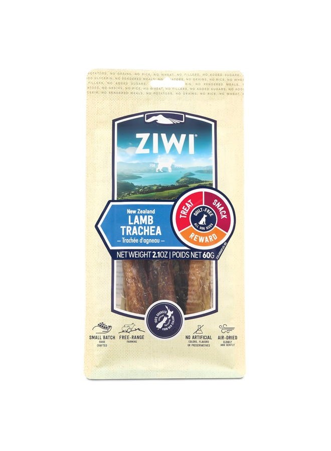 Ziwi مضغيات وعلاجات للكلاب - قصبة لحم الضأن - طبيعية بالكامل، مجففة بالهواء، بروتين واحد، خالية من الحبوب، علاج عالي القيمة، وجبة خفيفة، مكافأة 2.1 أونصة (عبوة من 1) - Image 1