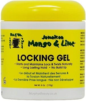 جل قفل المانجو والليمون الجامايكي 170 جرام تثبيت قوي لمسة ناعمة بدون تقشر وبدون تراكم خالي من البارابين خالي من الكبريتات خالي من البترولatum