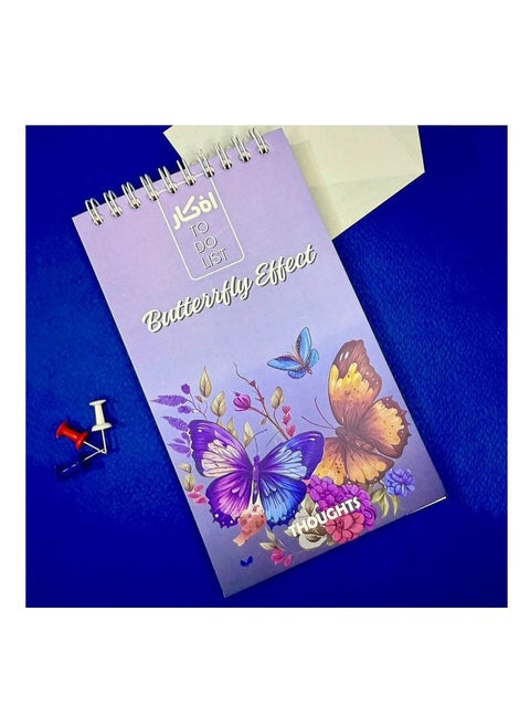 مذكرة مهام - فراشة