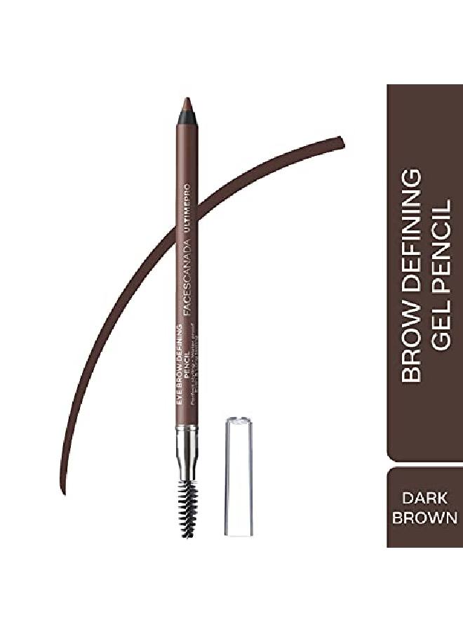 Faces Canada Ultime Pro Brow Defining Pencil Dark Brown 02 1.2 G (Dark Brown ) - Image 3