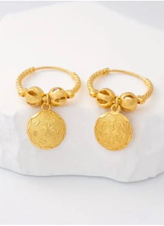 GOLDMAX Elegant 21k Gold Plated Earrings For Women  - Image 5