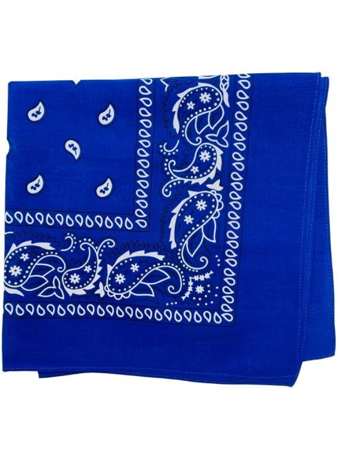 Beauenty Vintage Printed Headscarf Blue - Image 1