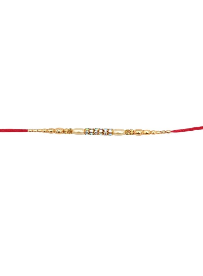 Unwrap Delights Pack of 6 Pcs Rakhi For Brothers, Handcrafted Design Rakhi Best Gift Hamper Festive (Multi Design) - Image 4