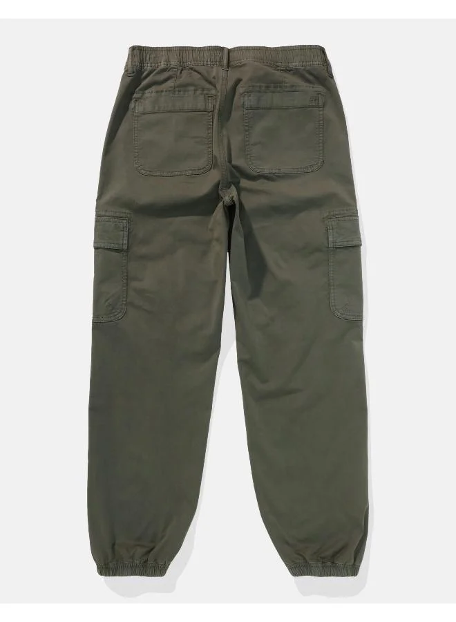 American Eagle AE Stretch High-Waisted Baggy Cargo Jogger