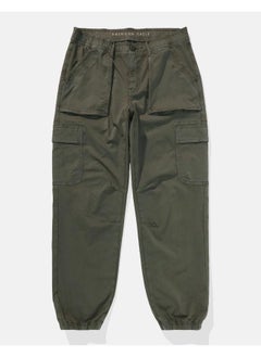 American Eagle AE Stretch High-Waisted Baggy Cargo Jogger  - Image 3