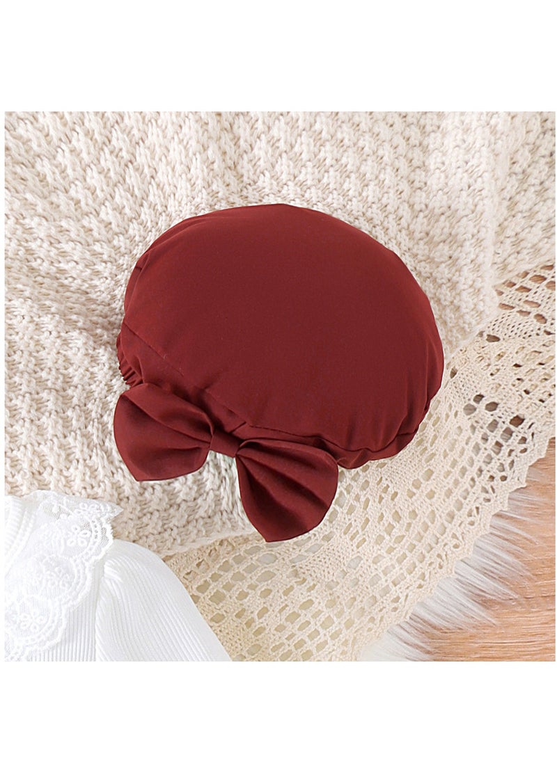 12–18M Baby Girl Princess Dress and Hat Outfit, Cotton Top with Layered Polyester Skirt, Comfortable, Breathable, and Stretchable, Perfect for Birthday Party, Park Outing, Eid Visit, Princess Dress-Up, Everyday Wear and Baby Photoshoot  - Image 3