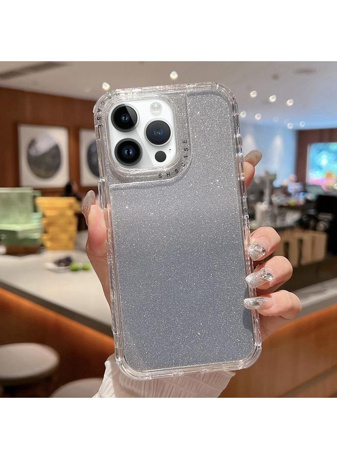 زبون جراب لهاتف iPhone 12 / 12 Pro مصنوع من مادة TPU + PC + Glitter Paper بتغطية كاملة - Image 1