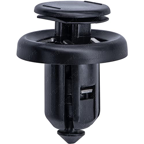 Rexka 40pcs Bumper Fender Grille Clips Stem Length 13 mm Compatible with Honda Acura 91505-S9A-003 Accord Civic CR-V MDX RDX - Image 1