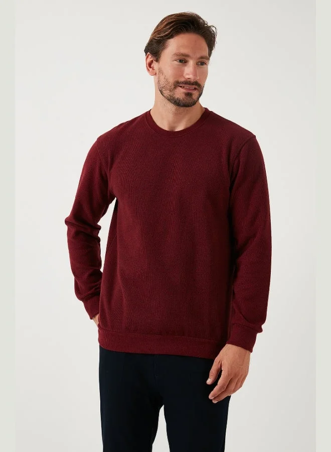 Buratti Slim Fit Crew Neck Cotton Sweater Men's SWEATER 456201