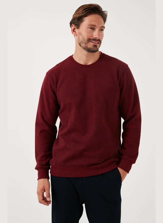 Buratti  Buratti Slim Fit Crew Neck Cotton Sweater Men's SWEATER 456201 for Men | Best Price UAE