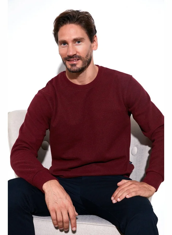 Buratti  Buratti Slim Fit Crew Neck Cotton Sweater Men's SWEATER 456201 for Men | Best Price UAE