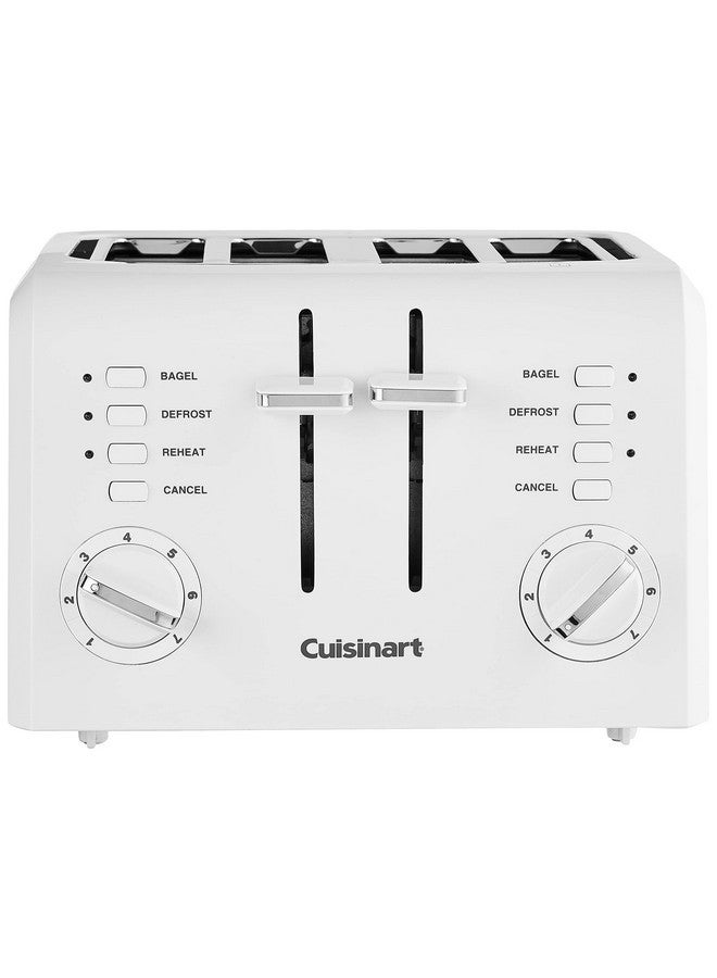 Cuisinart Cuisinart CPT-142P1 4-Slice Compact Plastic Toaster, White  - Image 2