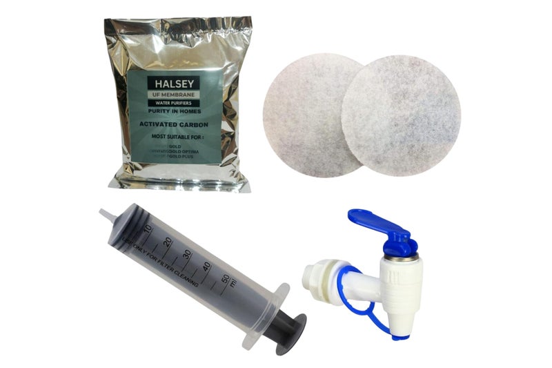 Halsey Spare kit Parts for Gold/Gold+/Kent Optima Gravity Filters Spare Kit for Kent (Multi Set) - Image 1