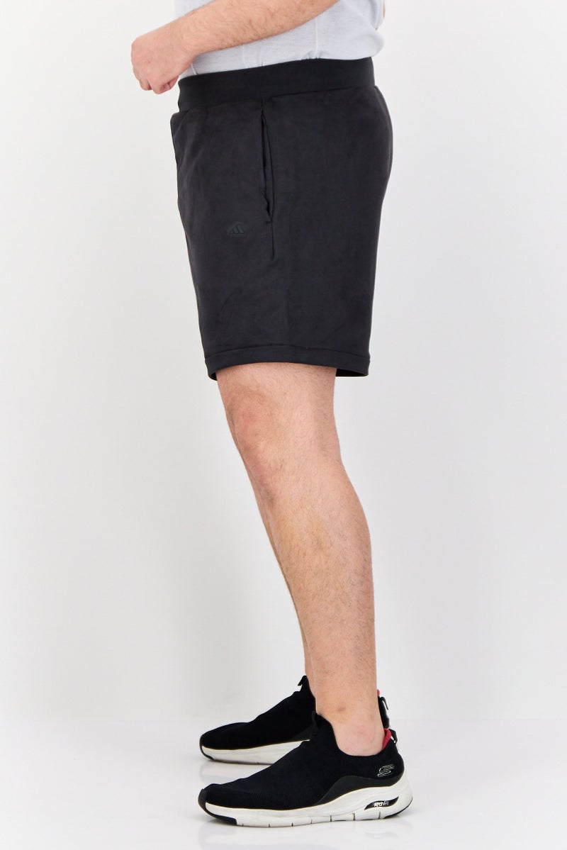 Adidas Men Sportswear Fit Outdoor Shorts, Dark Grey  - Image 2
