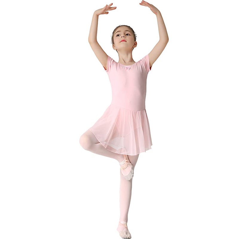MANZI 3 Pairs Women's Girl's Dance Tights Convertible Transition Ballet Tights 40D Ballet Pink XXL(Adult L/XL) - Image 5