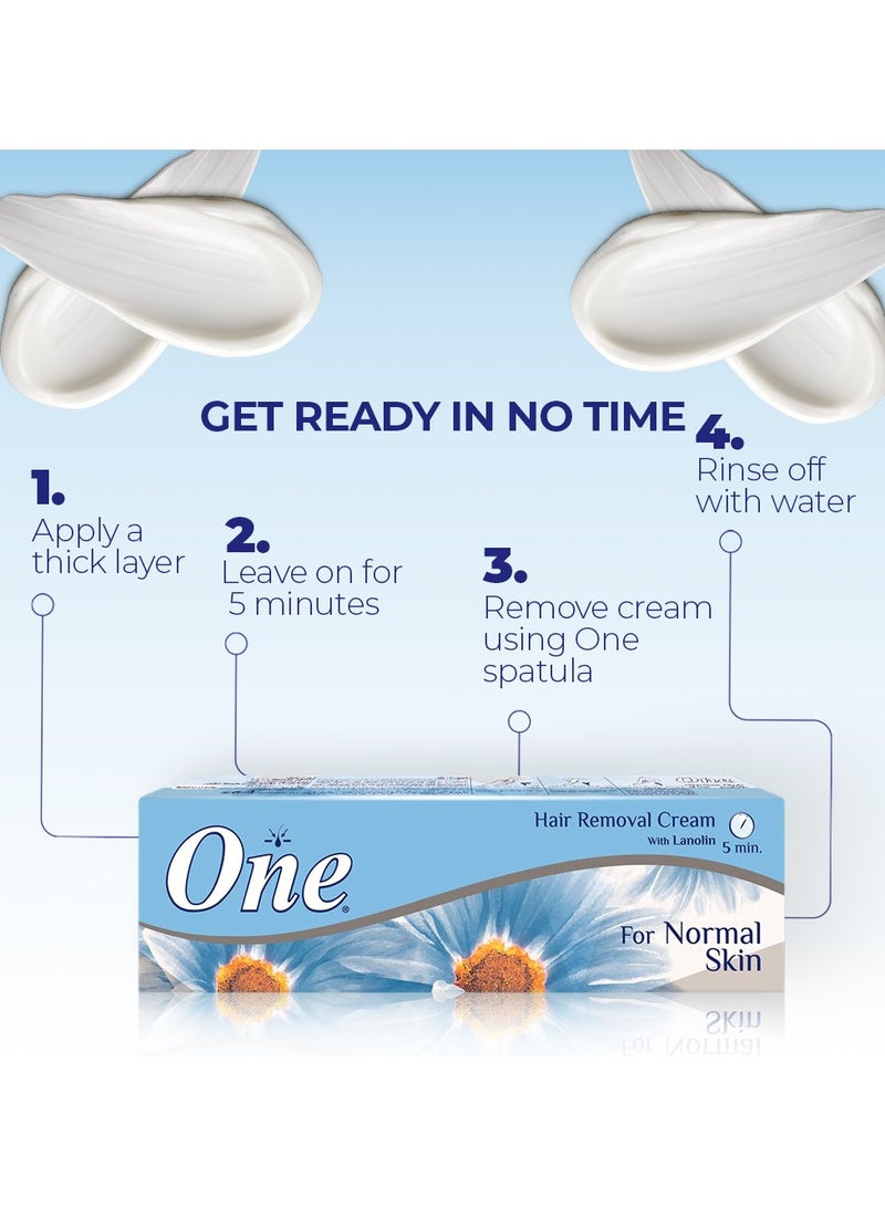 Eva كريم إزالة الشعر مع اللانولين للبشرة العادية - Image 5