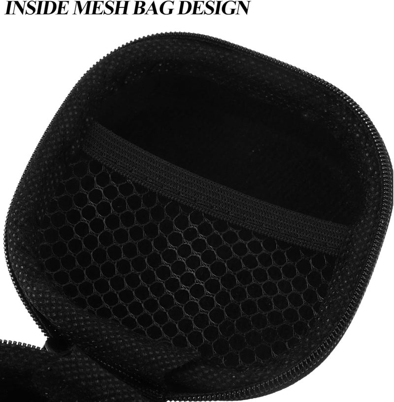 Mini Headphone Case Earphone Storage Box Earphone Pouch Headphone Cable Organizer Style - Image 3