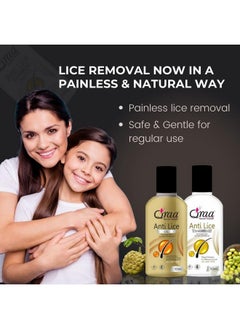 Qraa Qraa Anti Lice Oil with Shampoo (New Pack of 4 x 50ml)|Made with Neem, Reetha & Shikakai |Trusted by Mothers | Safe for Babies, Children, Men & Women  - Image 5