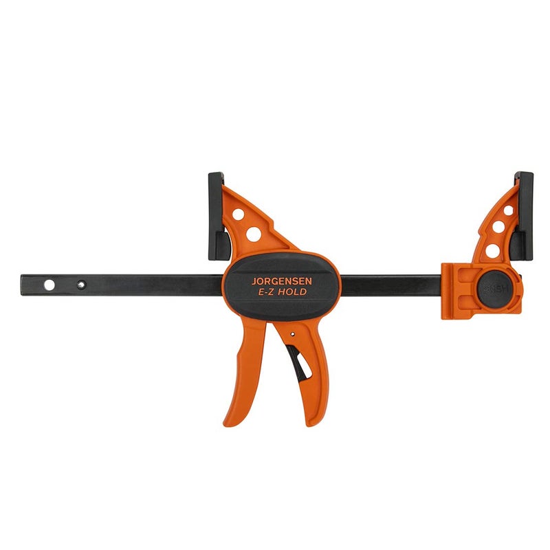 Jorgensen 6" Spreader/Bar Clamp Set, 4-pack,One-Hand Light Duty E-Z Hold Clamp/Spreader, 99216A,Black Orange - Image 4