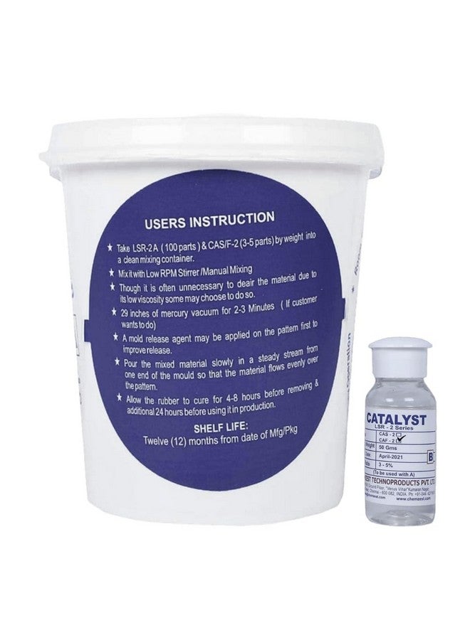 SILOCZEST Moulding For DIY Resin, Soap, Candle, Crafts & Many More Pattern Making, Liquid silicone Rubber (Supreme Mould Making Grade) LSR-210-1KG - Image 3