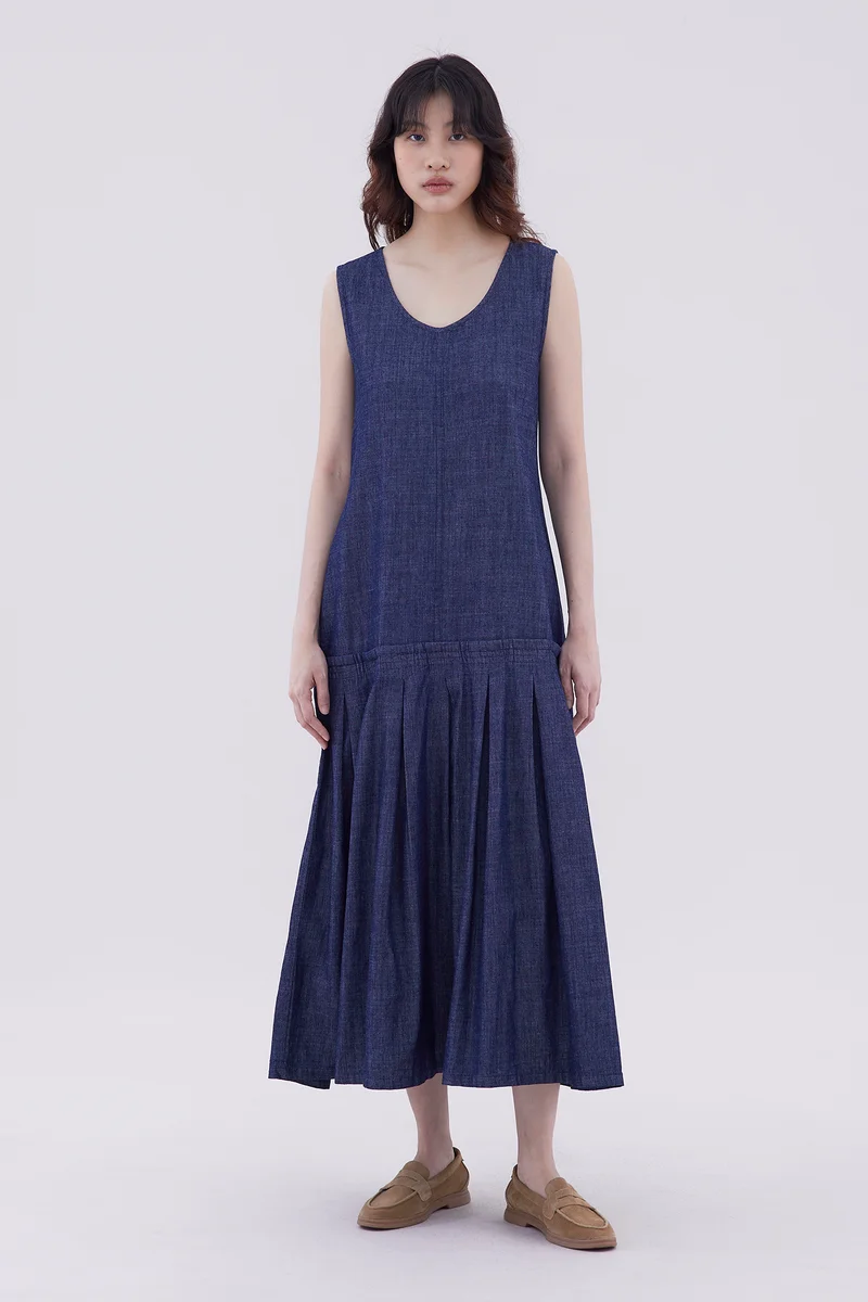 ذا اديتورز ماركت Lizzie Drop Waist Dress