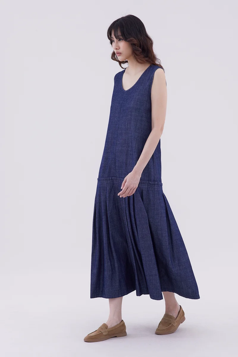 The Editor's Market Lizzie Drop Waist Dress