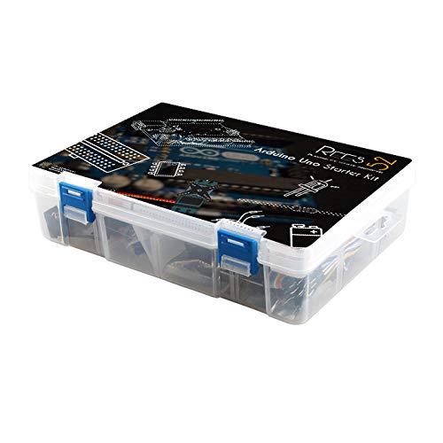 REES52 The Basic Starter kit for Compatible with Arduino UNO R3, Breadboard, LED, Resistor,Jumper Wires and Power Supply - Image 5