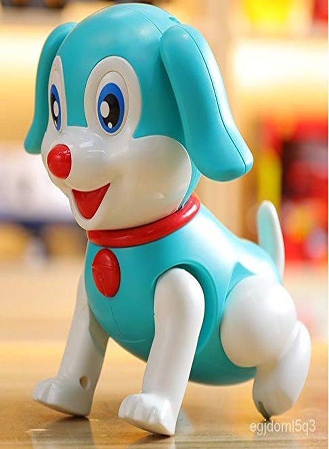 OANGO Jumping Dog/Puppy Toy with Flapping Ears Rotating Electronic Dog Walking and Jumping Dog Musical Lighting Dog Dancing Dog Robot Cute Cartoon Dog - Image 2