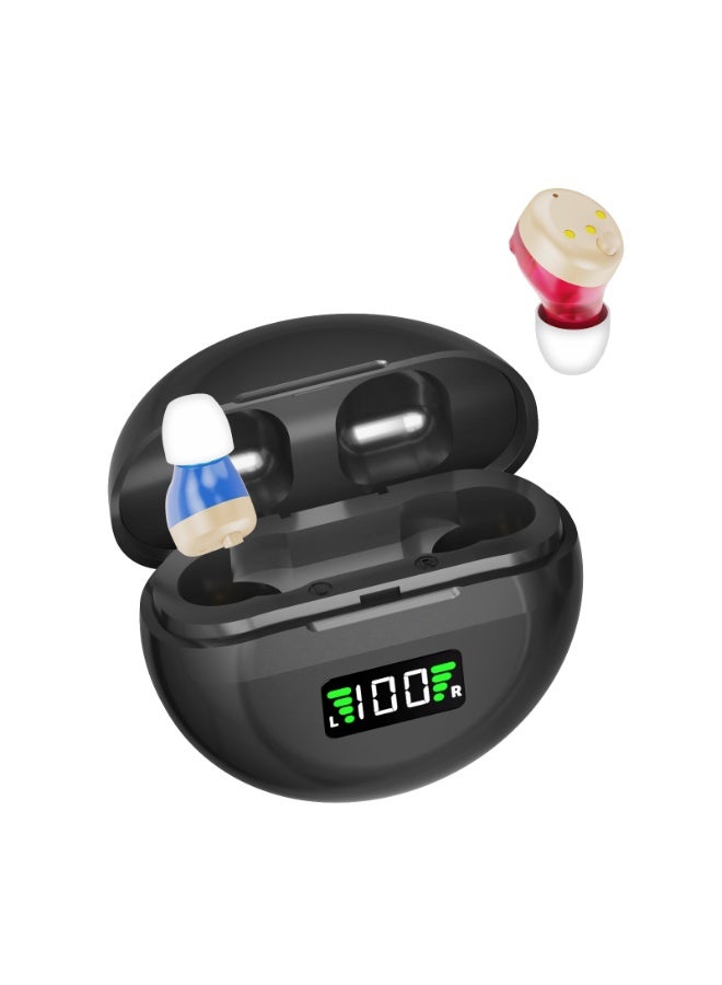 السمع ، مع مقصورة الشحن الأسود ، في الأذن نوع ، الأحمر والأزرق - Image 1