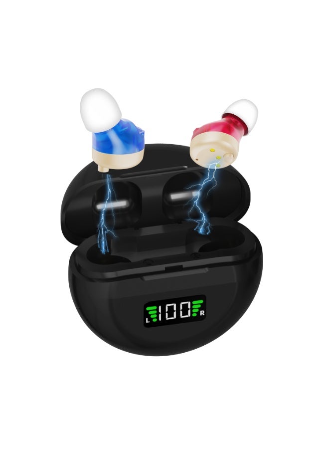 السمع ، مع مقصورة الشحن الأسود ، في الأذن نوع ، الأحمر والأزرق - Image 2