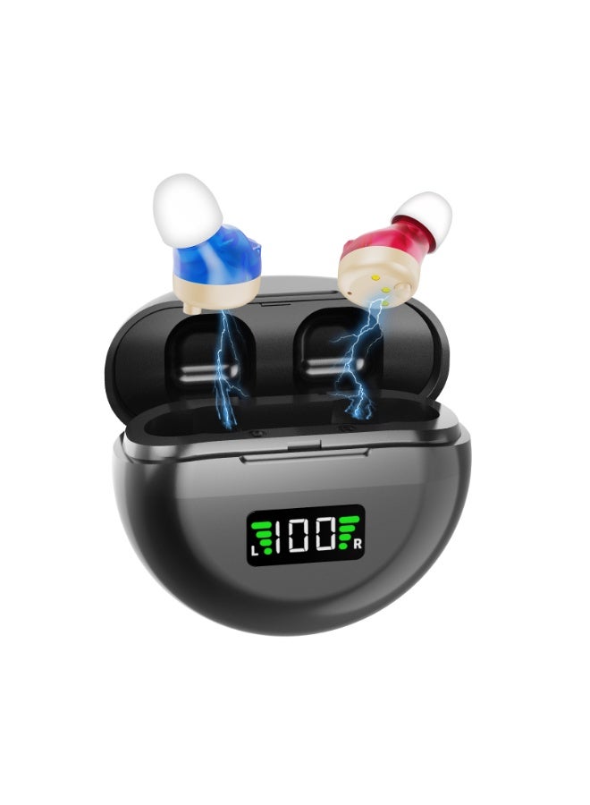 السمع ، مع مقصورة الشحن الأسود ، في الأذن نوع ، الأحمر والأزرق - Image 4