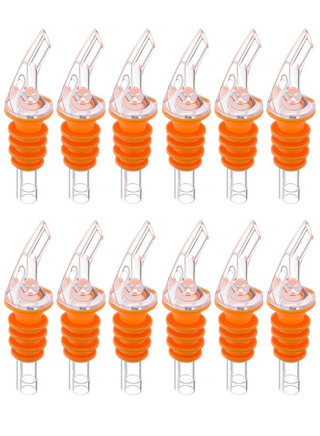 Quzzil 1 Dozen Pour Spout Large Amber Cork Pour Spout Bottle Speed Pourers Fits 750ml, 1l, 1.75l Bottles, for Liquors, Bar Bartending Tool - Image 1