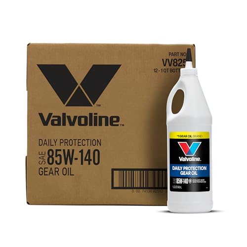 Valvoline High Performance SAE 85W-140 Gear Oil 1 QT, Case of 12 - Image 1